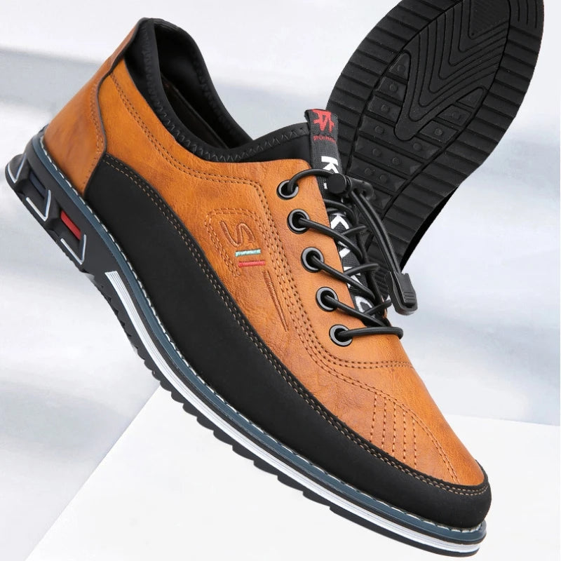 Men's Casual Oxford Dress Shoes Lace Up