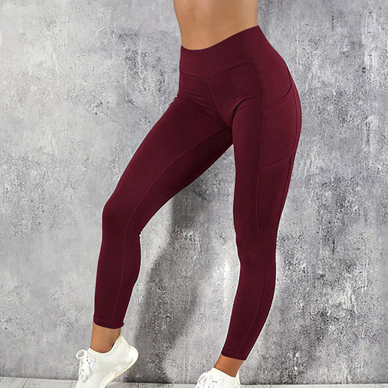 Women's High Waist Yoga Leggings with Pockets