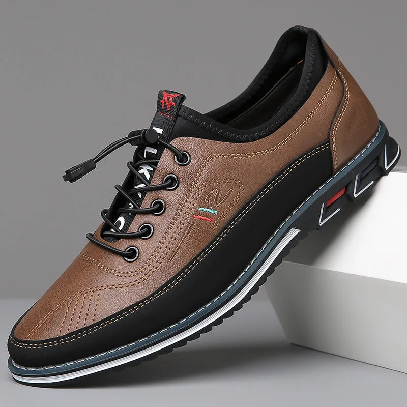 Men's Casual Oxford Dress Shoes Lace Up