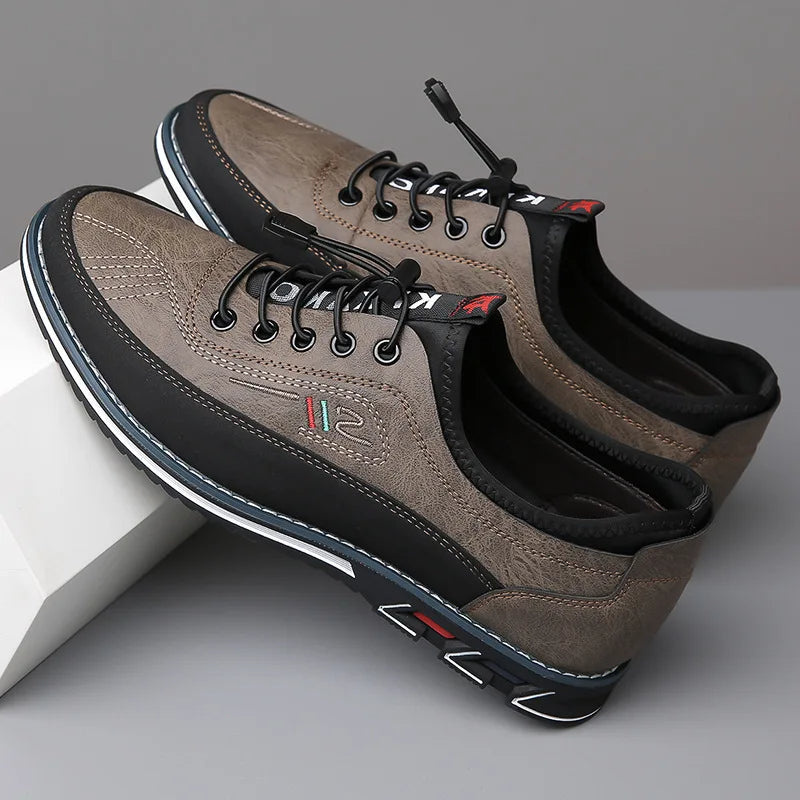 Men's Casual Oxford Dress Shoes Lace Up