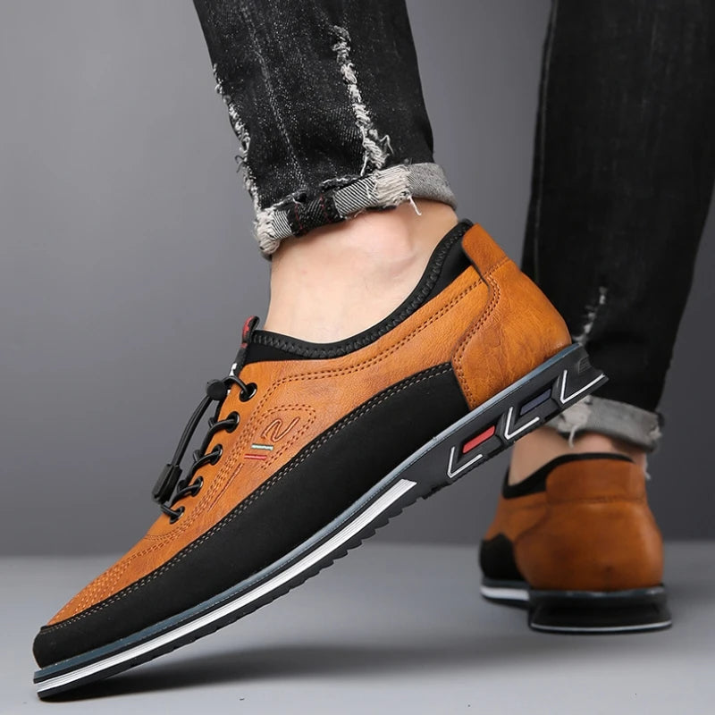 Men's Casual Oxford Dress Shoes Lace Up