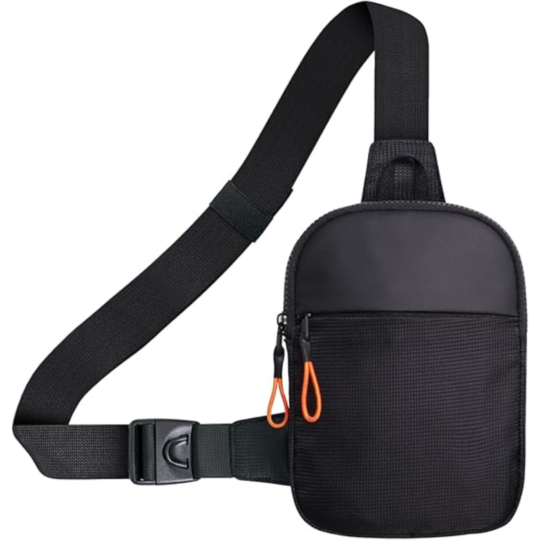 Men's Mini Sling Bag Crossbody with Adjustable Strap