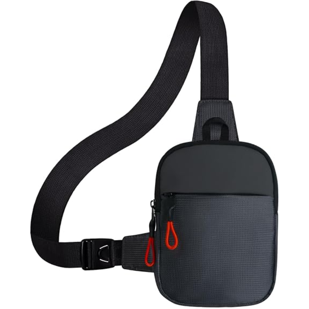 Men's Mini Sling Bag Crossbody with Adjustable Strap