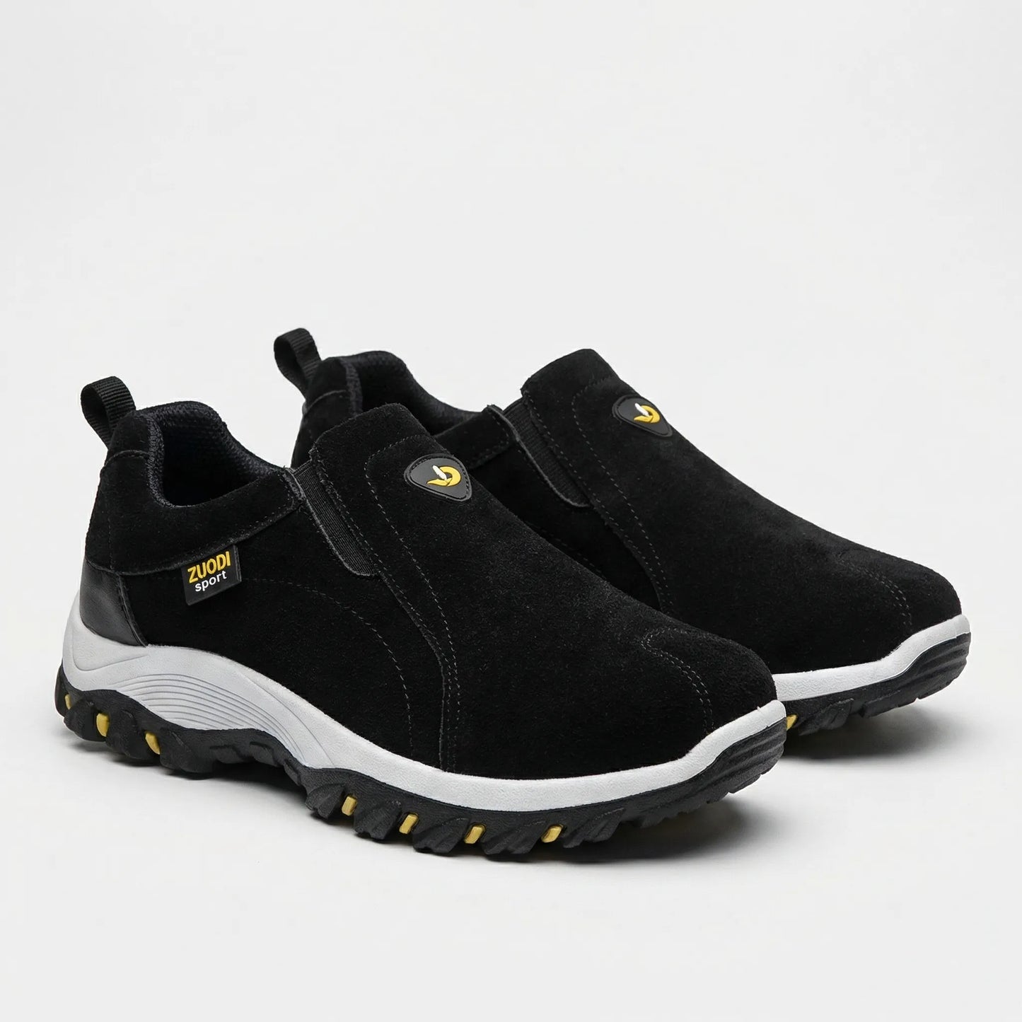 Men's Slip-On Hiking Shoes Casual Walking Sneakers