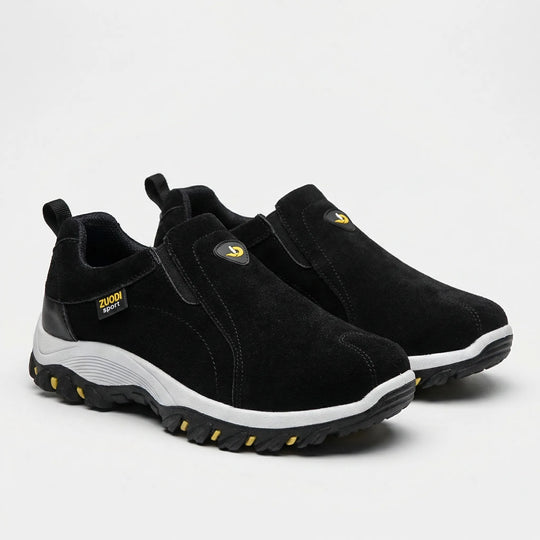 Men's Slip-On Hiking Shoes Casual Walking Sneakers