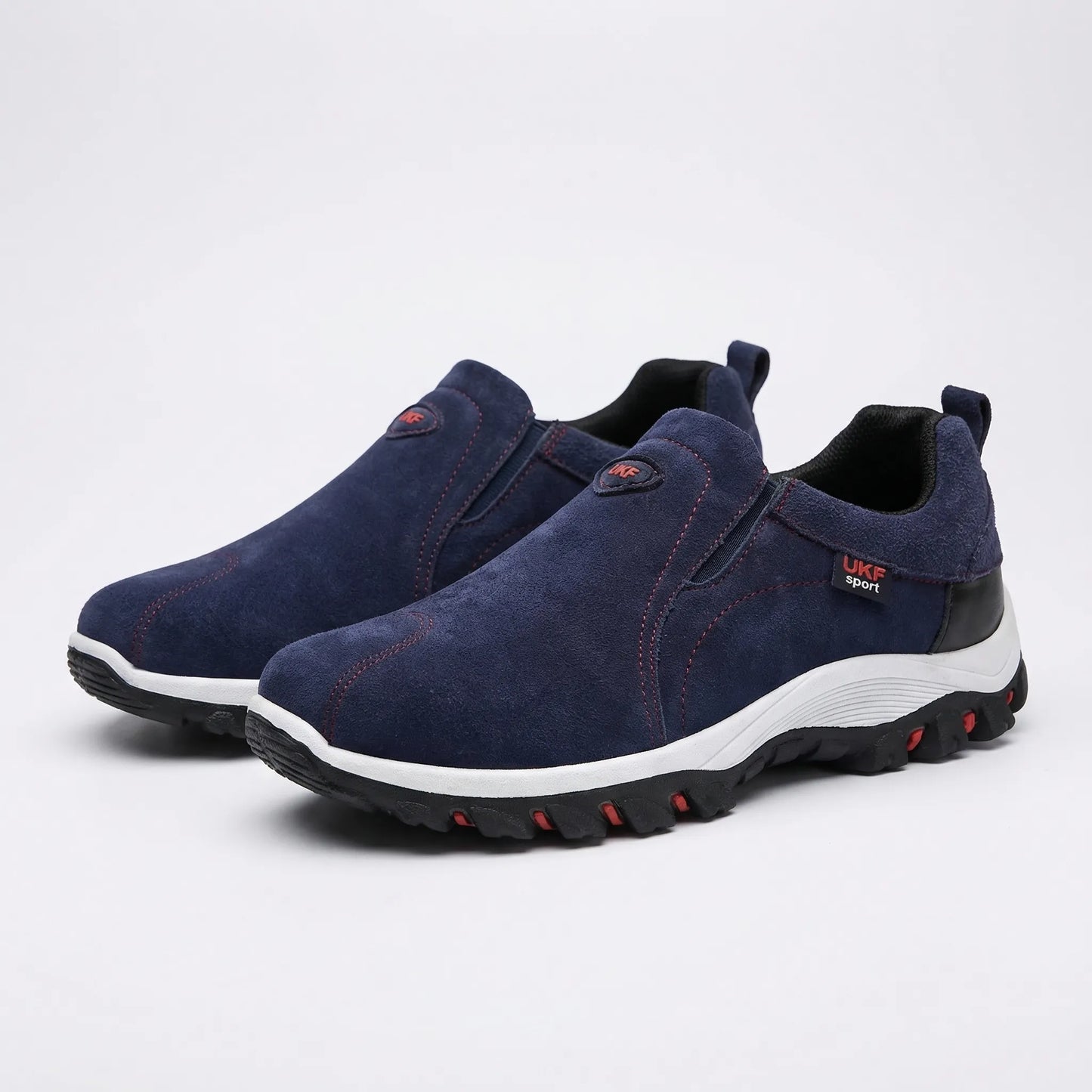 Men's Slip-On Hiking Shoes Casual Walking Sneakers
