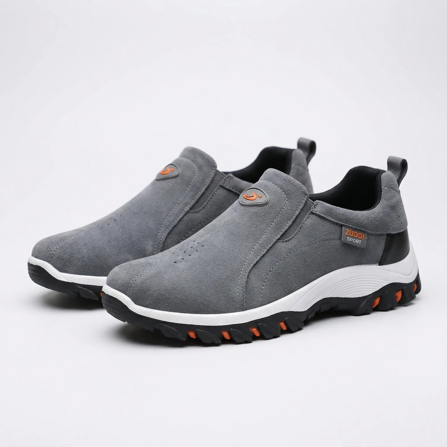 Men's Slip-On Hiking Shoes Casual Walking Sneakers