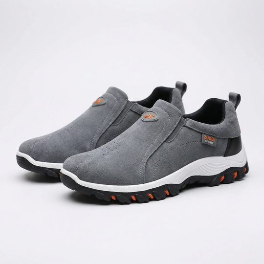 Men's Slip-On Hiking Shoes Casual Walking Sneakers