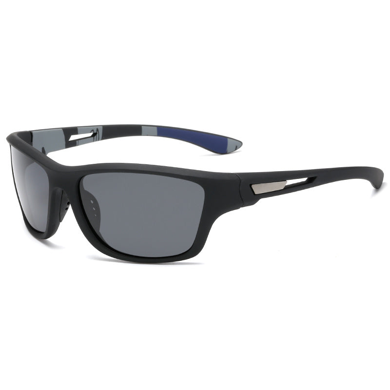 Men's Sport Wrap-Around Sunglasses Matte Black