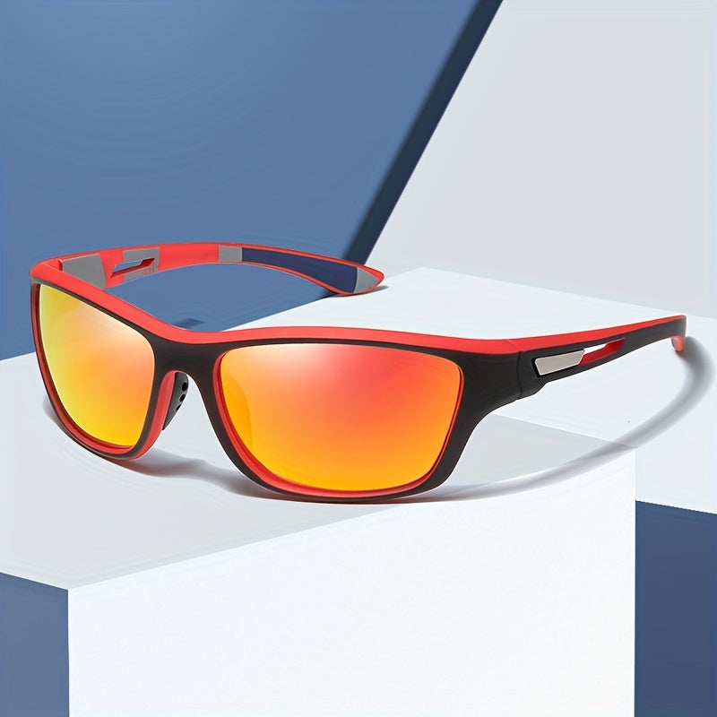 Men's Sport Wrap-Around Sunglasses Matte Black
