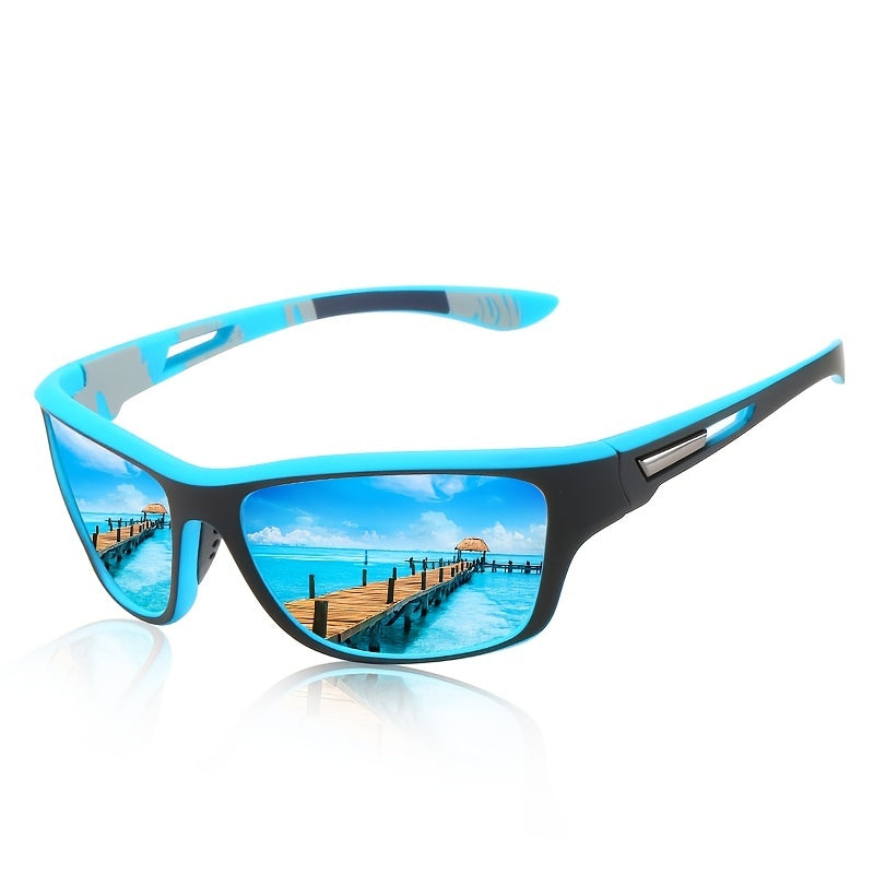 Men's Sport Wrap-Around Sunglasses Matte Black