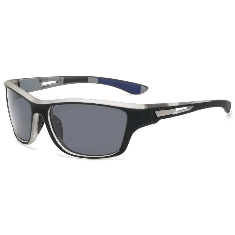 Men's Sport Wrap-Around Sunglasses Matte Black