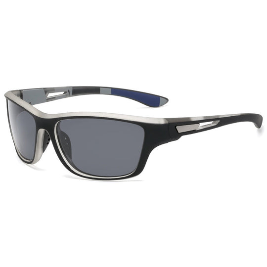 Men's Sport Wrap-Around Sunglasses Matte Black