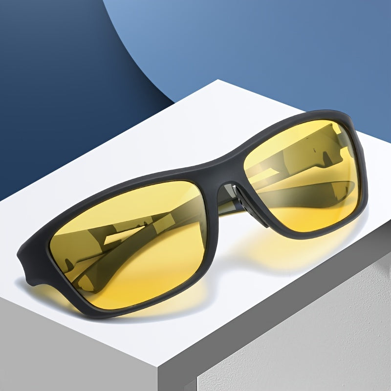 Men's Sport Wrap-Around Sunglasses Matte Black
