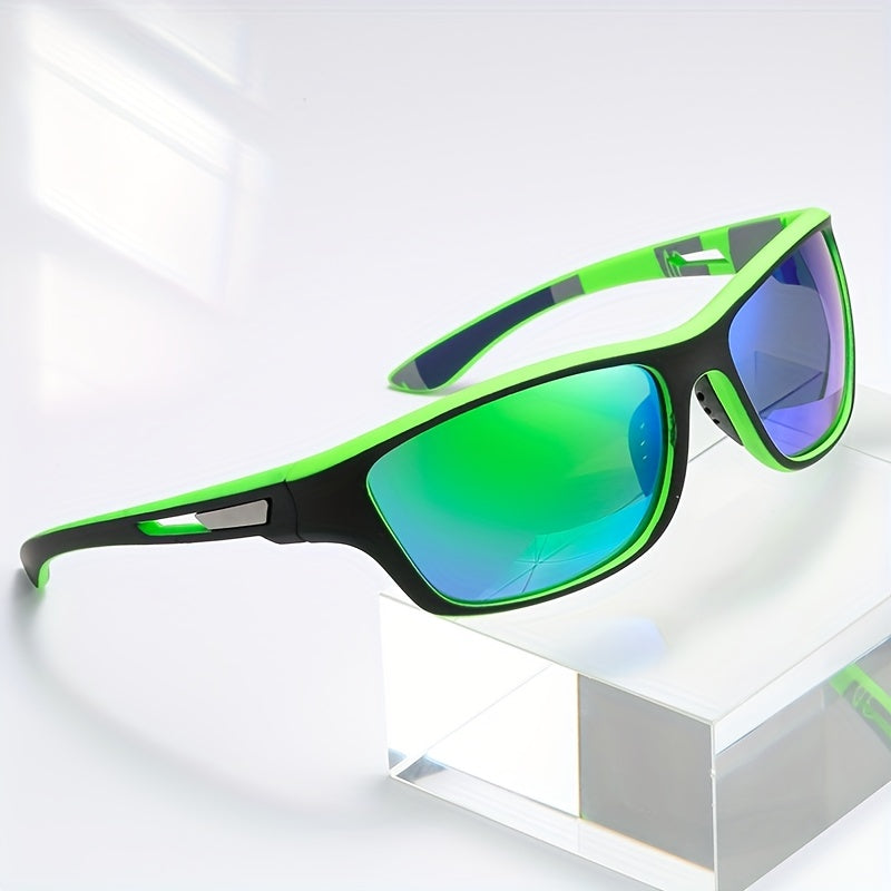 Men's Sport Wrap-Around Sunglasses Matte Black