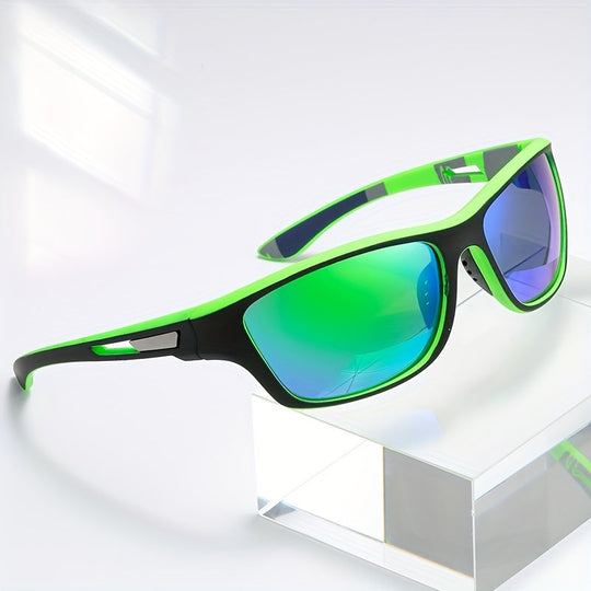 Men's Sport Wrap-Around Sunglasses Matte Black