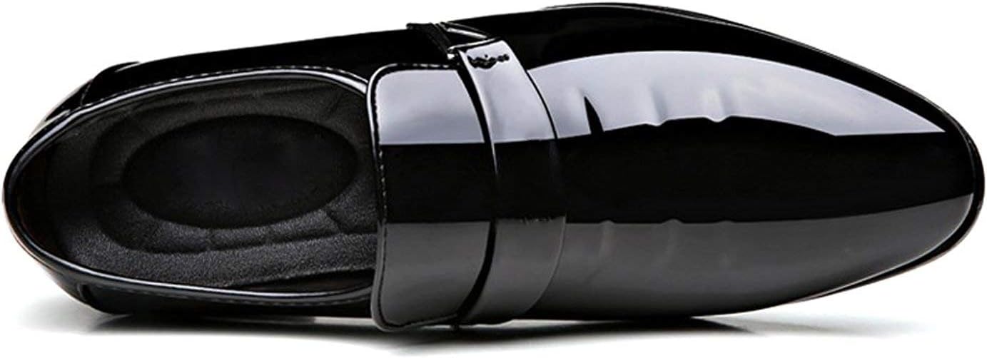 Men's White Dress Loafers Slip-On Formal Shoes