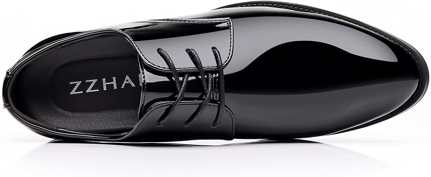 Men's White Dress Loafers Slip-On Formal Shoes