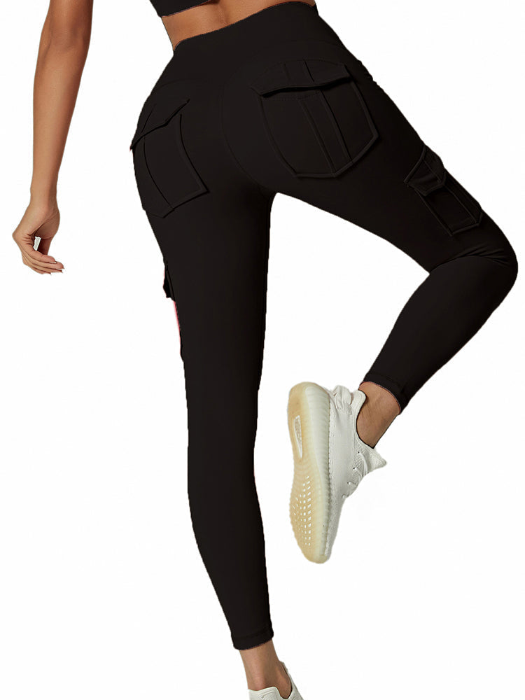 Women's High Waist Cargo Leggings