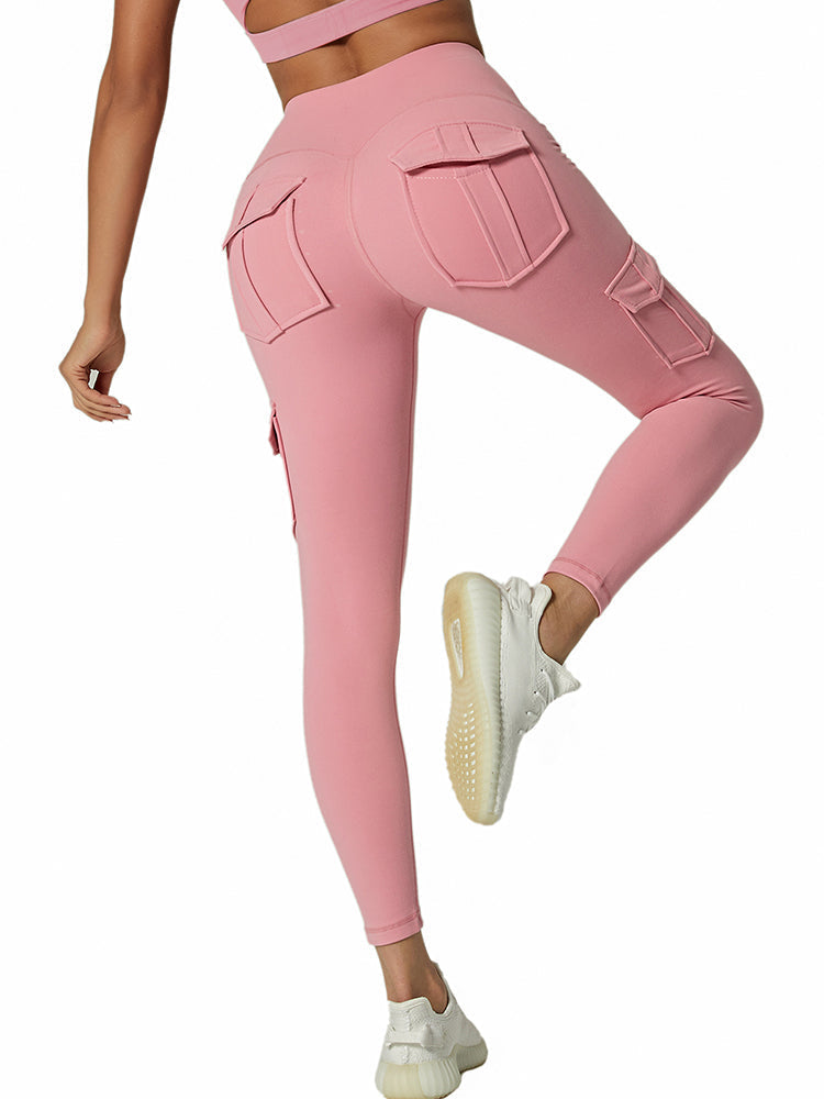 Women's High Waist Cargo Leggings
