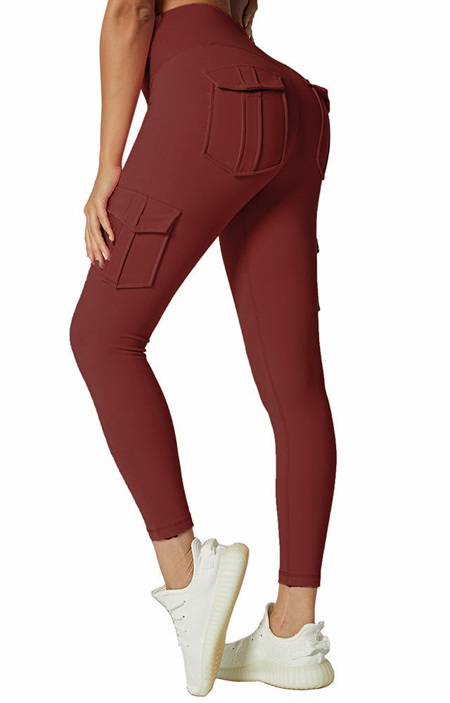 Women's High Waist Cargo Leggings