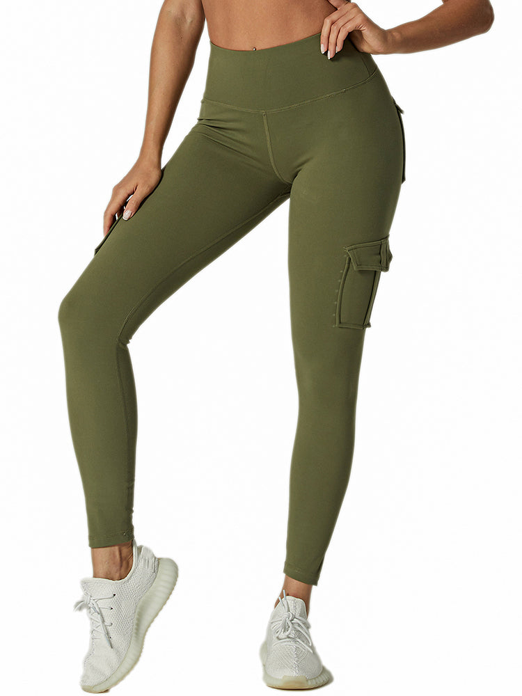 Women's High Waist Cargo Leggings