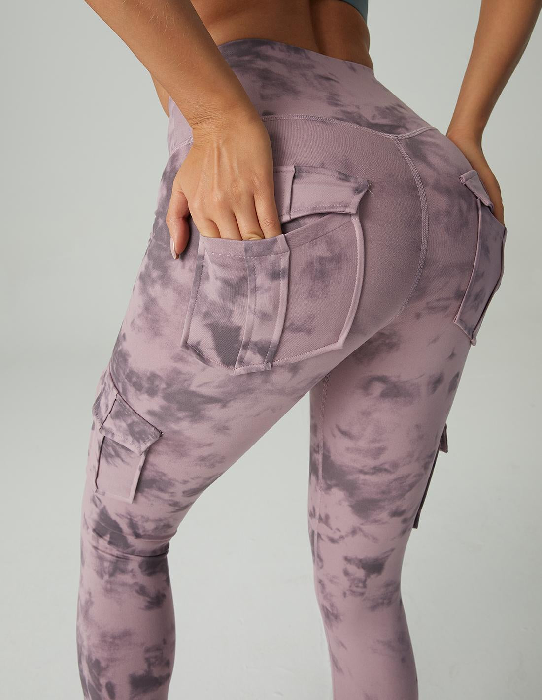 Women's High Waist Cargo Leggings