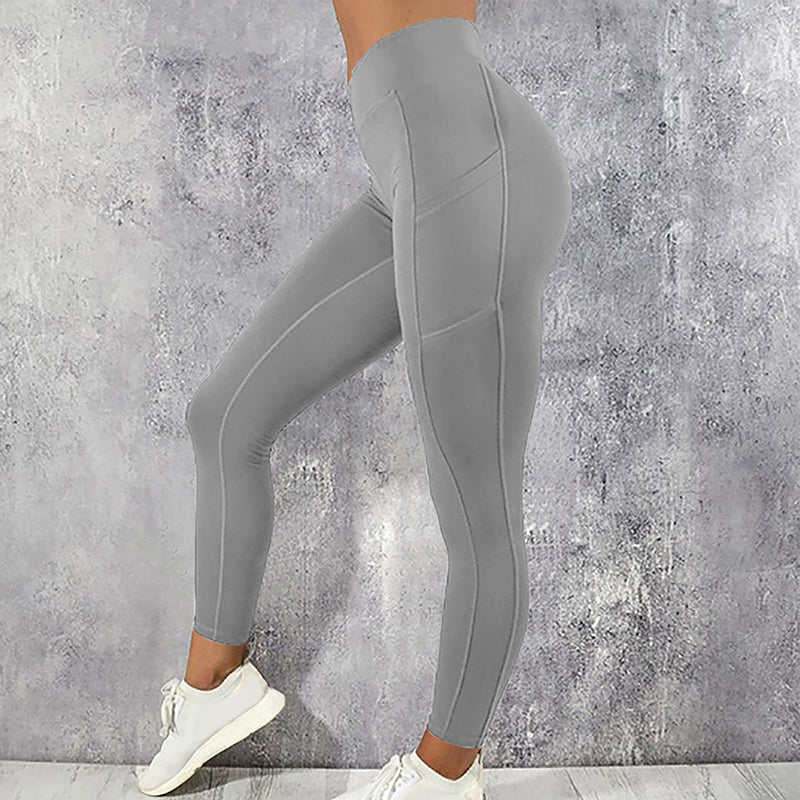 Women's High Waist Yoga Leggings with Pockets