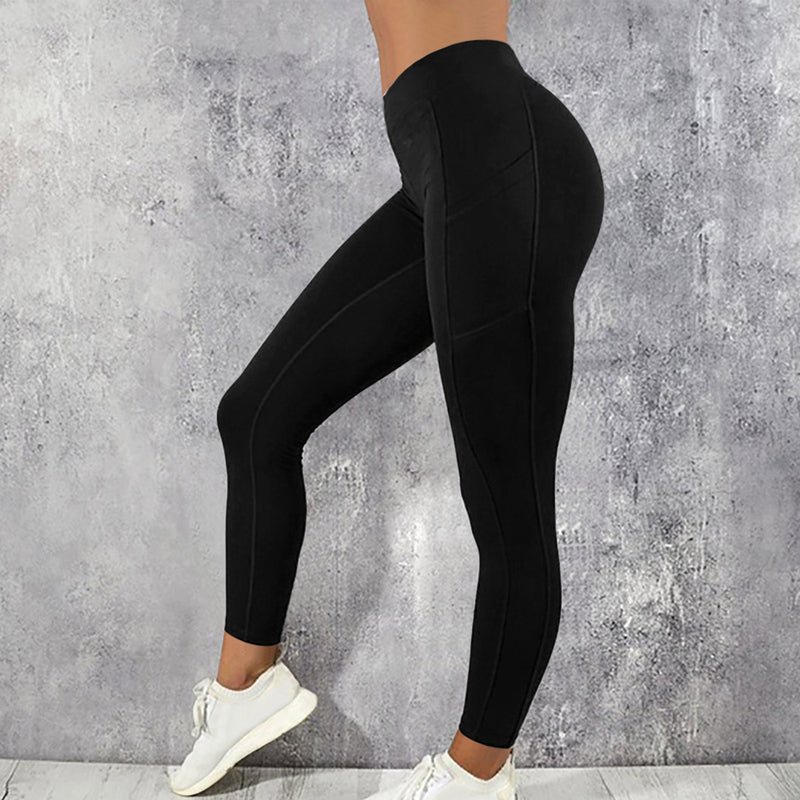 Women's High Waist Yoga Leggings with Pockets