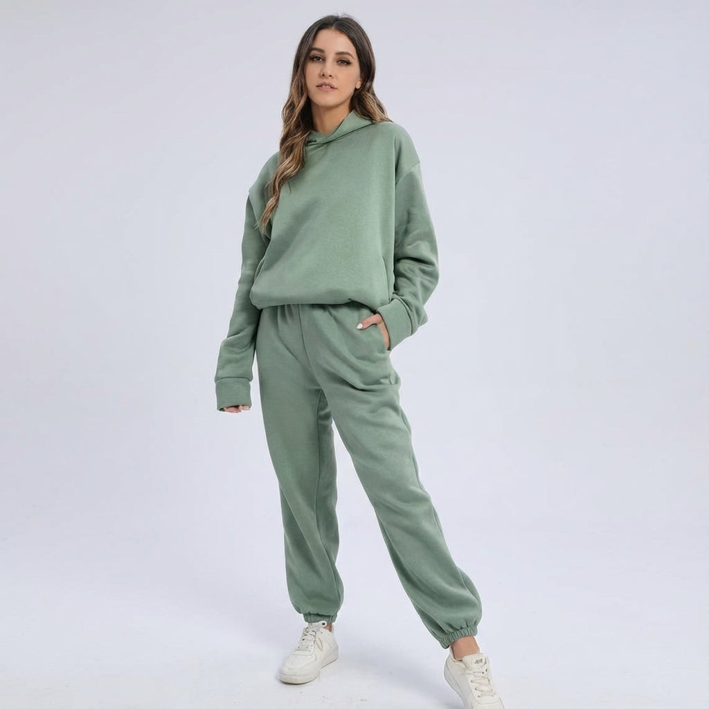 Women's Oversized Hoodie Sweatpants Set Jogger Tracksuit Loungewear
