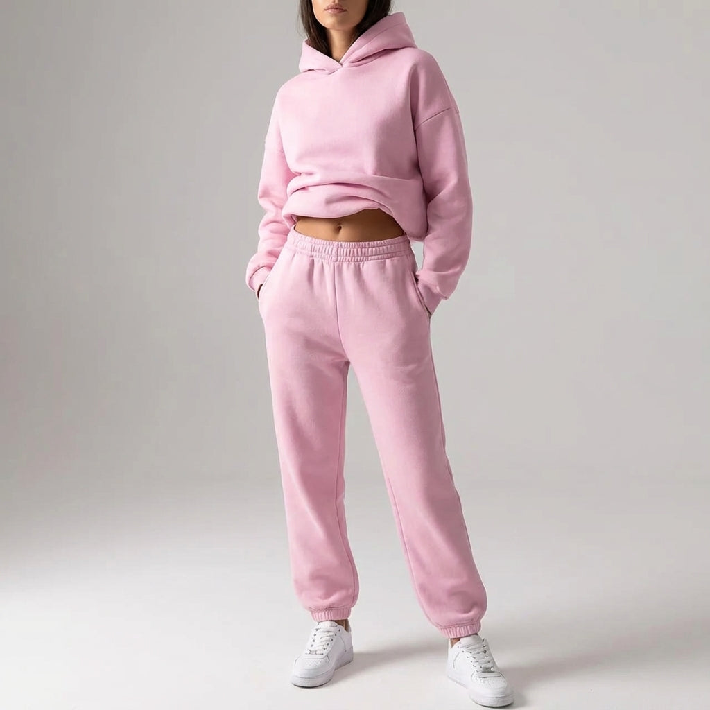 Women's Oversized Hoodie Sweatpants Set Jogger Tracksuit Loungewear