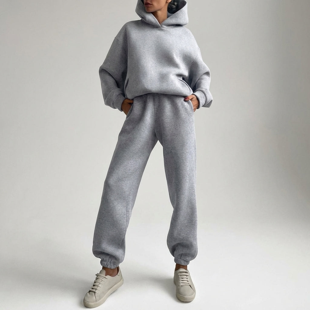 Women's Oversized Hoodie Sweatpants Set Jogger Tracksuit Loungewear