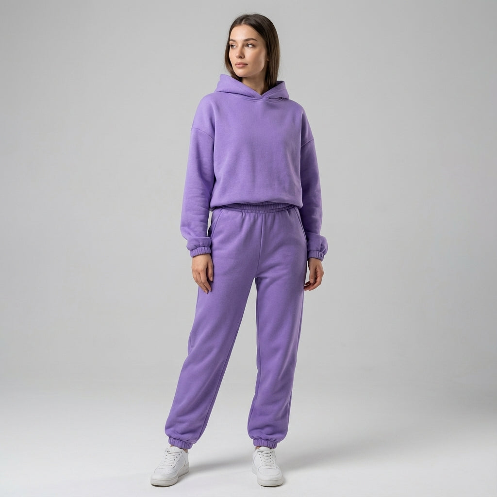 Women's Oversized Hoodie Sweatpants Set Jogger Tracksuit Loungewear
