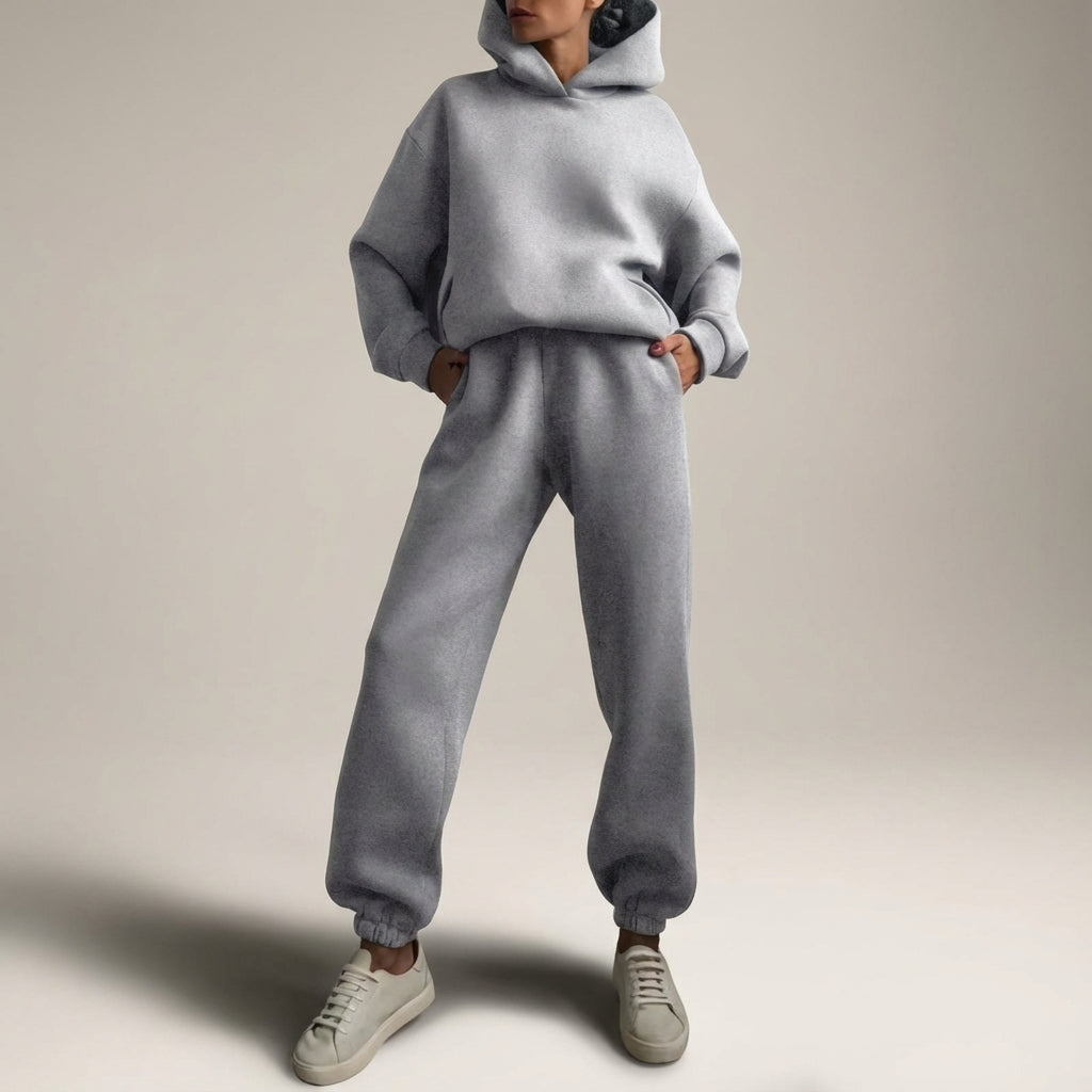 Women's Oversized Hoodie Sweatpants Set Jogger Tracksuit Loungewear