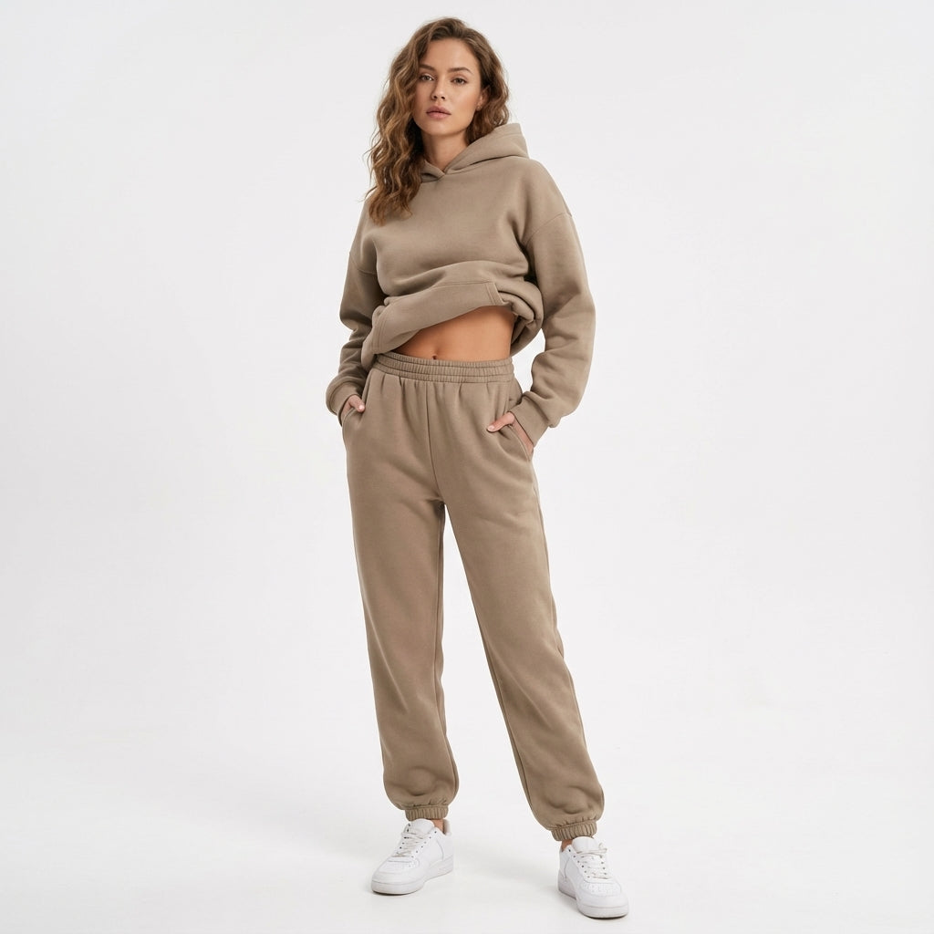 Women's Oversized Hoodie Sweatpants Set Jogger Tracksuit Loungewear