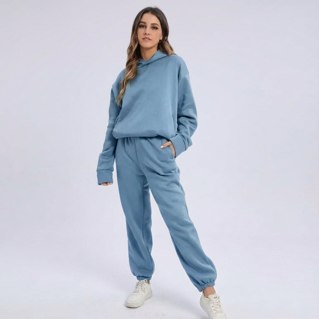 Women's Oversized Hoodie Sweatpants Set Jogger Tracksuit Loungewear