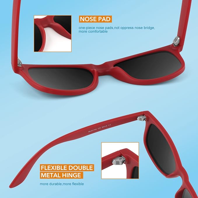 Women's Retro Square Wayfarer Sunglasses